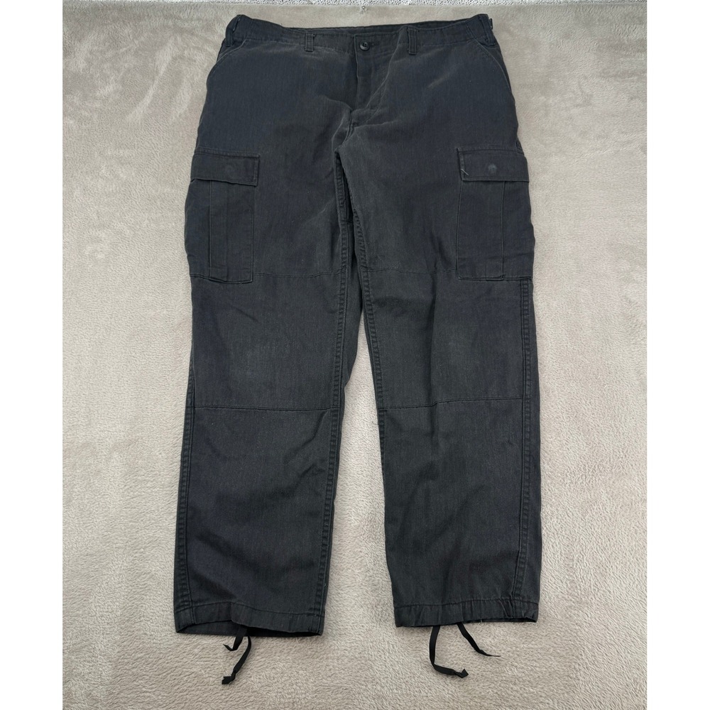 Vintage Tru-Spec Cargo Pants Mens Large Black Preowned Tactical Utility Workwear